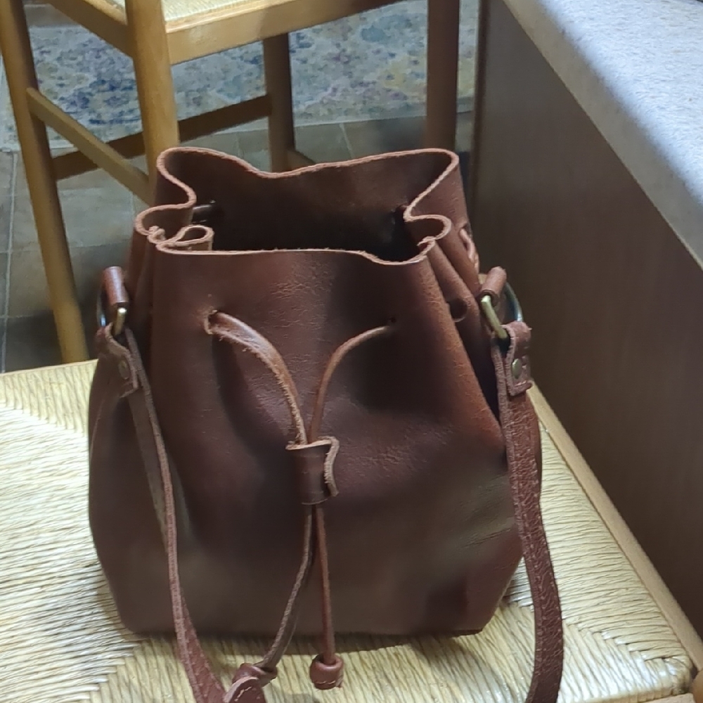 Portland Leather Goods Small Lava Bucket Bag